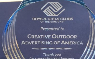 COA Honored to receive Boys and Girls Club of the Suncoast Award