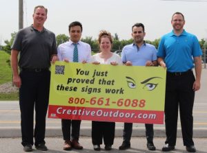 New employees of Creative Outdoor