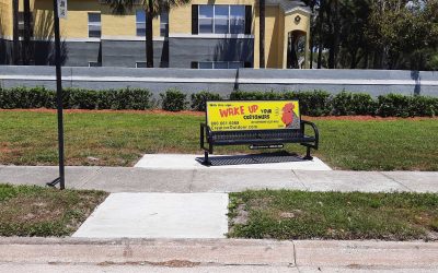 Additional benches installed in Sanford, FL