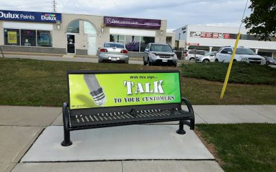 Creative Outdoor Signs Agreement with Municipality of Leamington to Install Lexington Benches