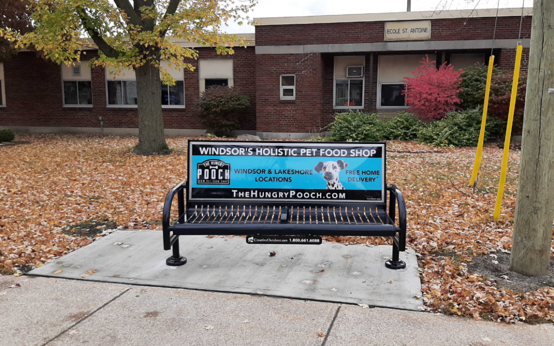 19 Benches installed in Tecumseh, ON