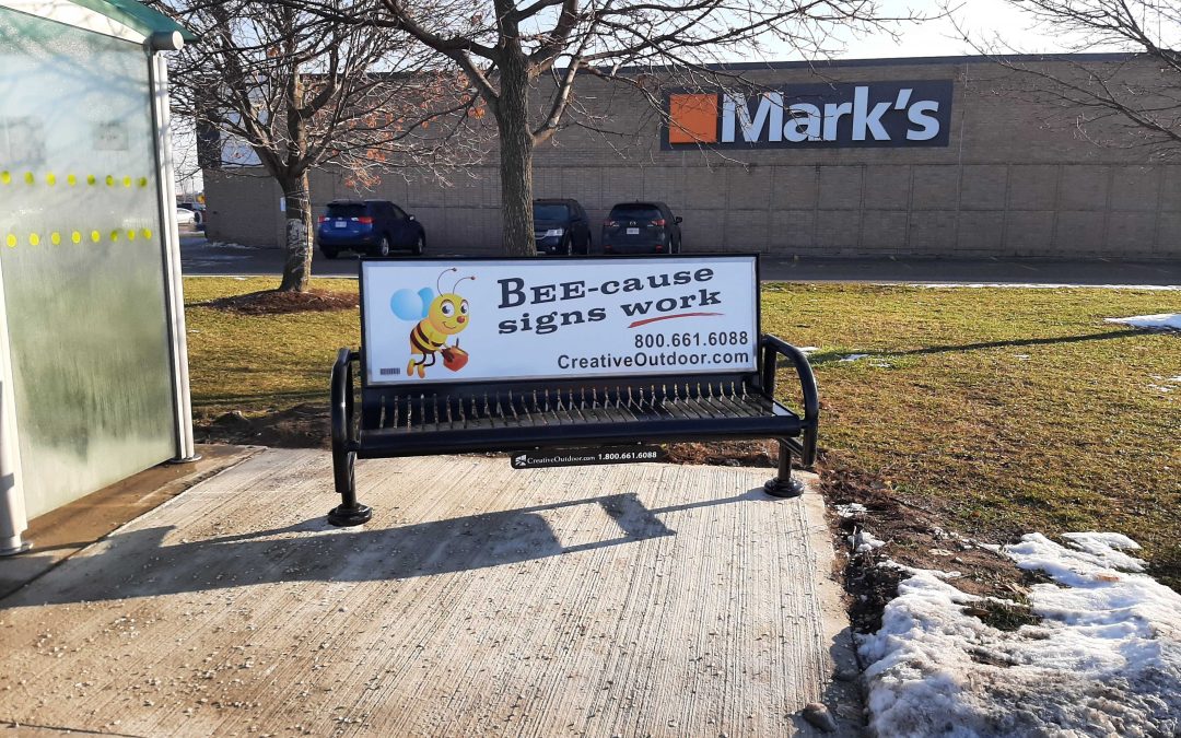 Benches installed in the City of Stratford