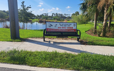 Holly Hill, FL: COA converts concrete bus benches to the Lexington bench